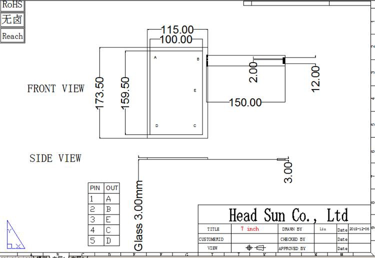 1 Product Drawing
